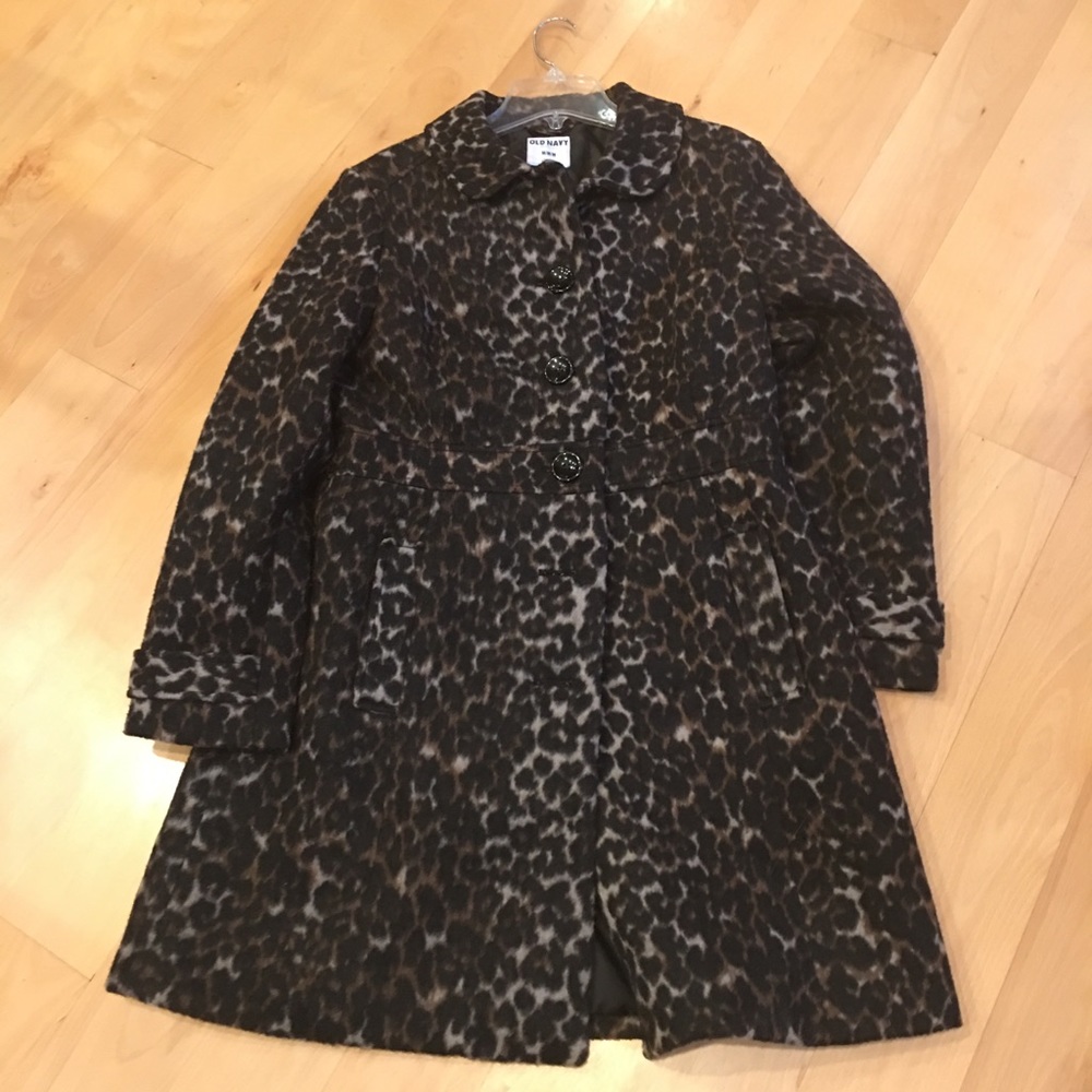 Leopard coat jacket